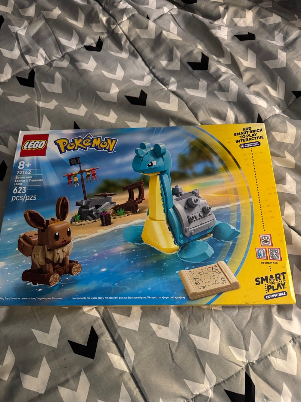 LEGO Pokémon Lapras & Eevee Treasure Hunt Set - Blue, Brown & Yellow